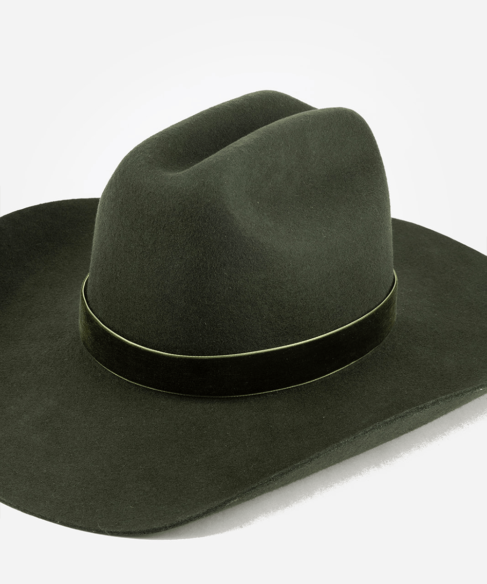 Velvet Chain Hat Band Western Cowboys Ladies Hat Decoration  display picture 2