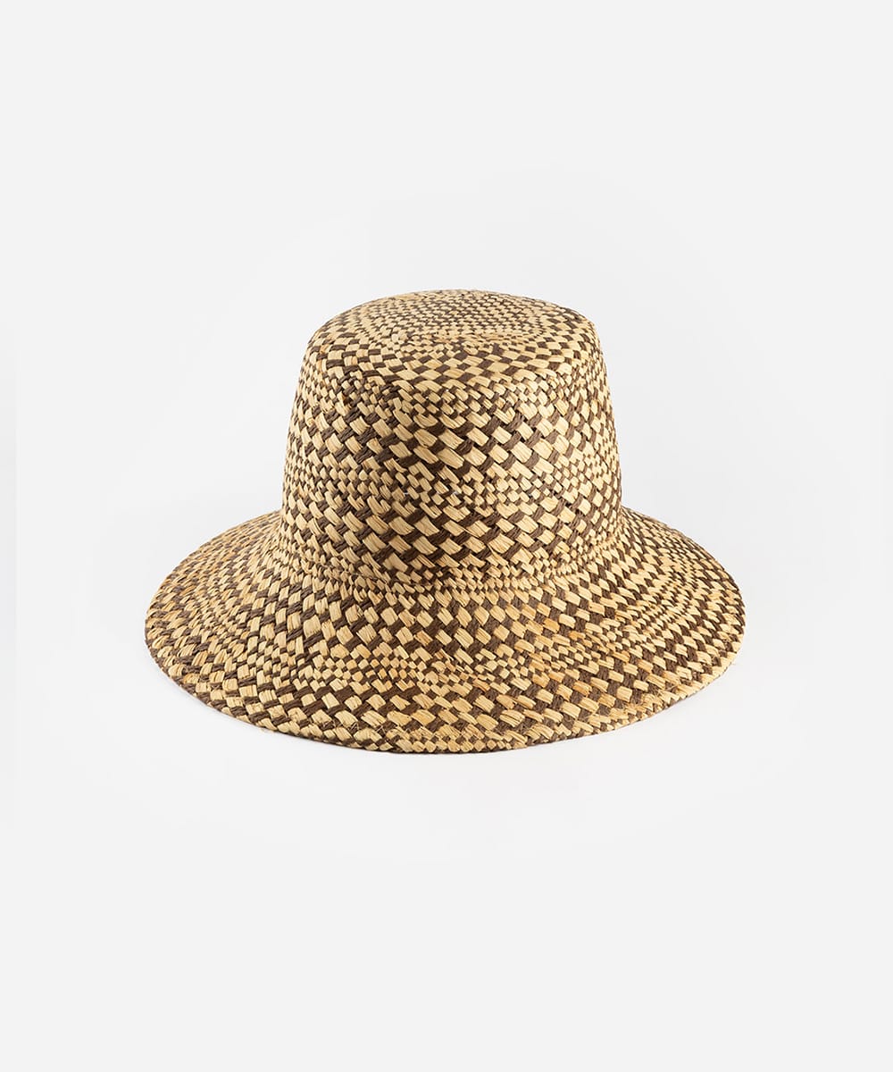 Marlow Woven Bucket Hat | Straw Cowboy Hats for Women display picture 1