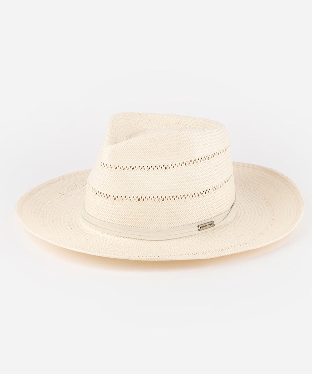 Arlo Straw Fedora | Rancher Straw Hat for Women